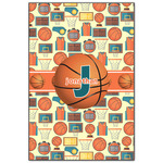 Basketball Wood Print - 20x30 (Personalized)