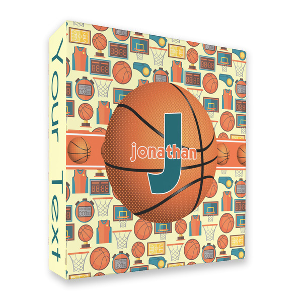 Custom Basketball 3 Ring Binder - Full Wrap - 2" (Personalized)