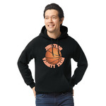 Basketball Hoodie - Black - Medium (Personalized)