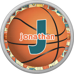Basketball Cabinet Knob (Silver) (Personalized)