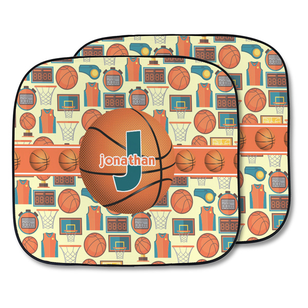 Custom Basketball Car Sun Shade - Two Piece (Personalized)