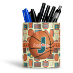 Basketball Ceramic Pen Holder