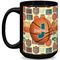 Basketball Coffee Mug - 15 oz - Black Full