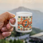 Basketball Single Shot Espresso Cup - Single (Personalized)