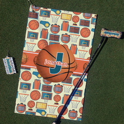 Basketball Golf Towel Gift Set w/ Name or Text