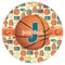 Basketball Icing Circle - Large - Single