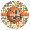 Basketball Icing Circle - Medium - Single