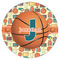 Basketball Icing Circle - Small - Single