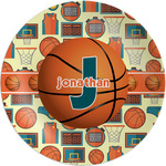 Basketball Melamine Plate (Personalized)