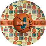 Basketball Melamine Plate (Personalized)