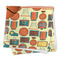 Basketball Microfiber Dish Rag - FOLDED (square)