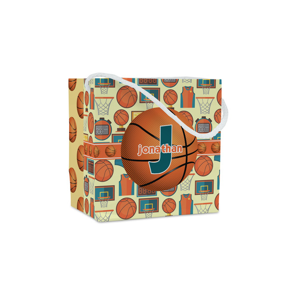 Custom Basketball Party Favor Gift Bags - Gloss (Personalized)