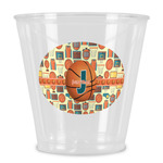 Basketball Plastic Shot Glass (Personalized)