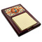 Basketball Red Mahogany Sticky Note Holder - Angle