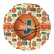 Basketball Round Paper Coaster - Approval