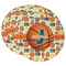 Basketball Round Paper Coaster - Main