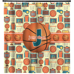 Basketball Shower Curtain (Personalized)