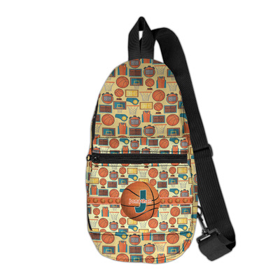 Custom Basketball Nylon Sling Pack