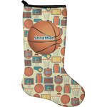 Basketball Holiday Stocking - Neoprene (Personalized)