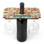 Basketball Wine Bottle & Glass Holder (Personalized)