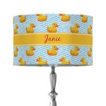 Rubber Duckie 12" Drum Lamp Shade - Fabric (Personalized)