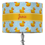 Rubber Duckie 16" Drum Lamp Shade - Fabric (Personalized)