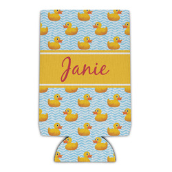 Rubber Duckie Can Cooler (16 oz) (Personalized)