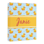 Rubber Duckie Canvas Print - 16x20 (Personalized)