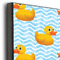 Rubber Duckie 16x20 Wood Print - Closeup