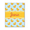 Rubber Duckie 16x20 Wood Print - Front View