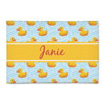 Rubber Duckie 2' x 3' Indoor Area Rug (Personalized)