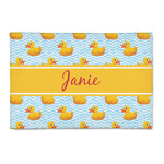 Rubber Duckie 2' x 3' Patio Rug (Personalized)