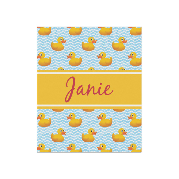 Custom Rubber Duckie Poster - Matte - 20x24 (Personalized)