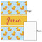 Rubber Duckie 20x30 - Matte Poster - Front & Back