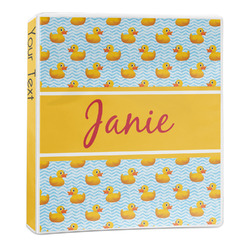 Rubber Duckie 3-Ring Binder - 1 inch (Personalized)