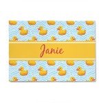 Rubber Duckie 4' x 6' Indoor Area Rug (Personalized)