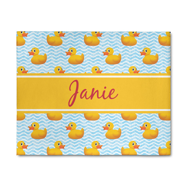 Custom Rubber Duckie 8' x 10' Patio Rug (Personalized)