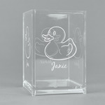 Rubber Duckie Acrylic Pen Holder (Personalized)