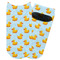 Rubber Duckie Adult Ankle Socks - Single Pair - Front and Back