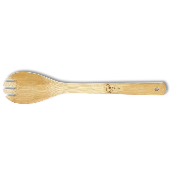 Custom Rubber Duckie Bamboo Spork - Single Sided (Personalized)