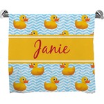 Rubber Duckie Bath Towel (Personalized)