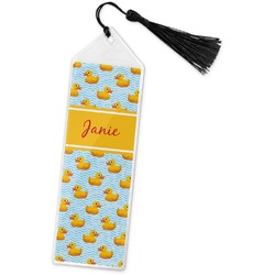 Rubber Duckie Book Mark w/Tassel (Personalized)