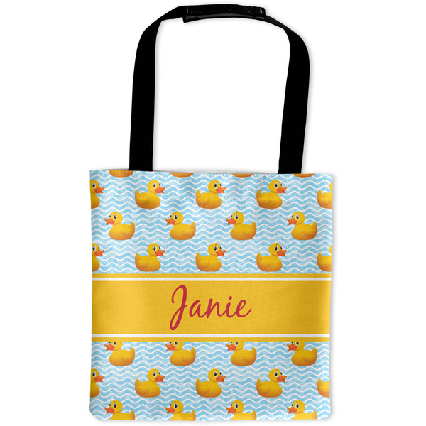 Custom Rubber Duckie Auto Back Seat Organizer Bag (Personalized)