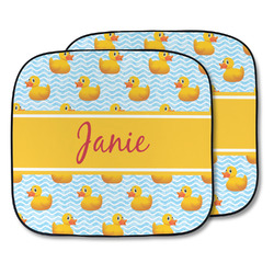 Rubber Duckie Car Sun Shade - Two Piece (Personalized)