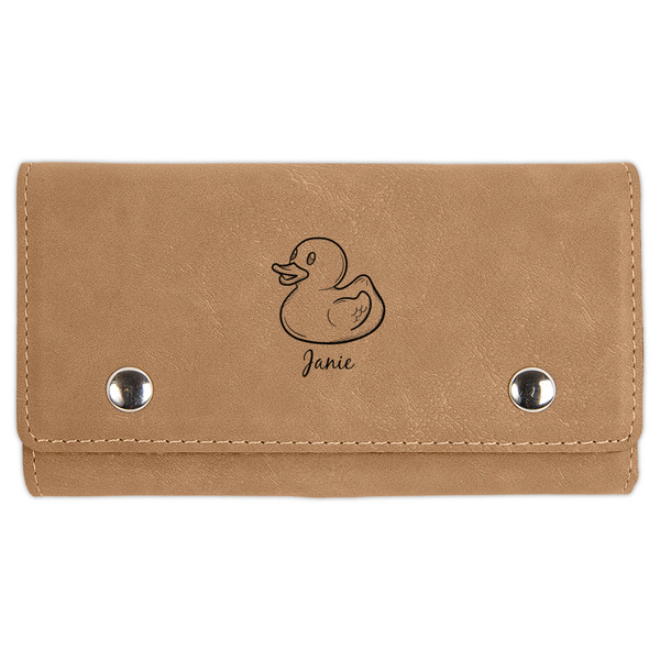 Custom Rubber Duckie Cards & Dice Set - Light Brown (Personalized)