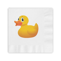 Rubber Duckie Coined Cocktail Napkins