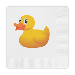 Rubber Duckie Embossed Decorative Napkins