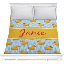 Rubber Duckie Comforter - Full / Queen (Personalized)