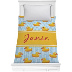 Rubber Duckie Comforter - Twin (Personalized)