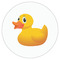 Rubber Duckie Drink Topper - Small - Single